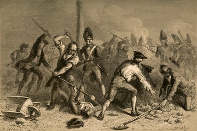 Defesa do Polo da Liberdade em Nova York, 1877. de Albert Bobbett