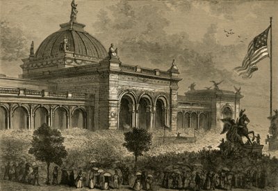 Abertura da Exposição do Centenário, 4 de maio de 1876, 1878. de Albert Bobbett