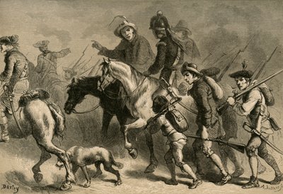Revolta da Nova Inglaterra Yeomanry, 1877. de Albert Bobbett