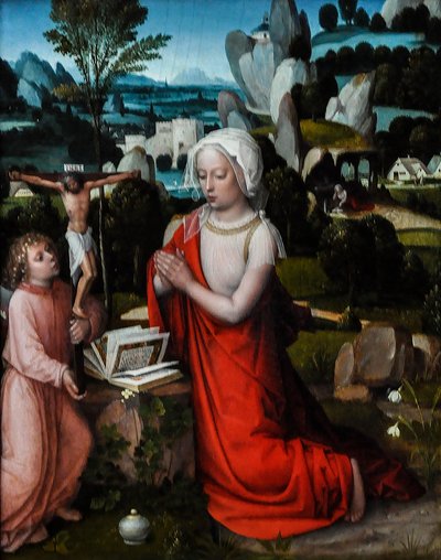 A Madalena numa paisagem de Albert Cornelis