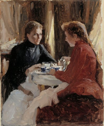 Lanche das 11h de Albert Edelfelt
