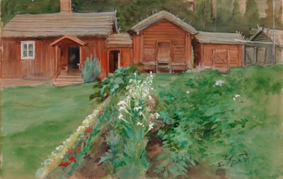 A Cabana do Karlsson de Albert Edelfelt