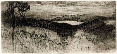 Paisagem de Tavastia de Albert Edelfelt