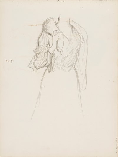 Naishahmo (Sra. Flore Deschamps) de Albert Edelfelt