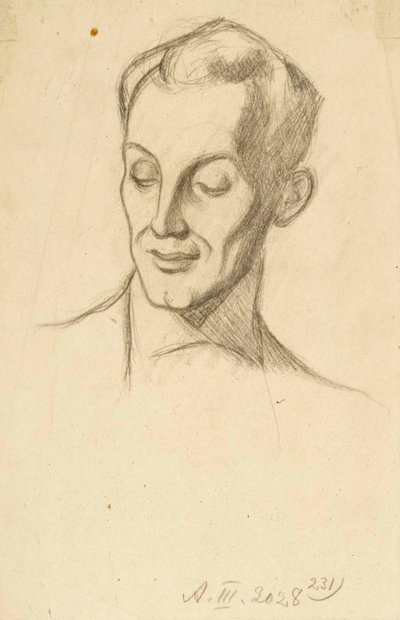 Retrato de Bruno Aspelin de Albert Edelfelt