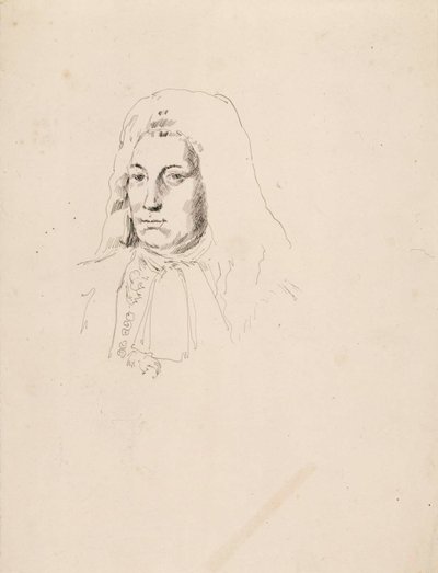 Retrato de um Homem de Albert Edelfelt