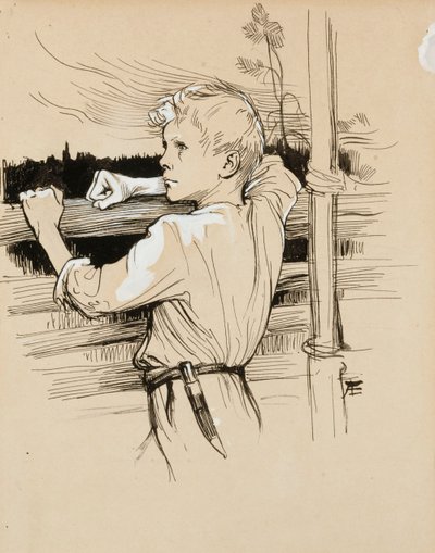 O Menino-Soldado de Albert Edelfelt