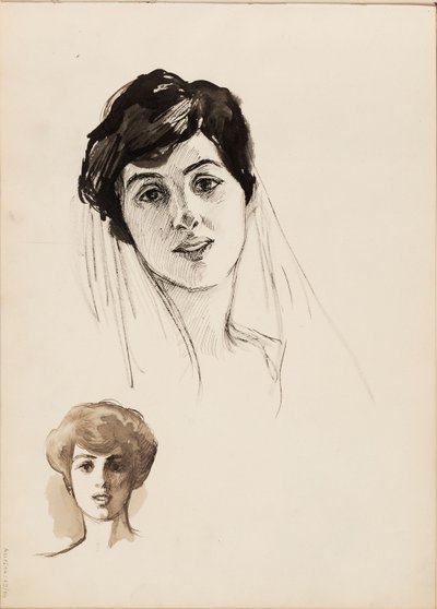 Figuras femininas de Albert Edelfelt