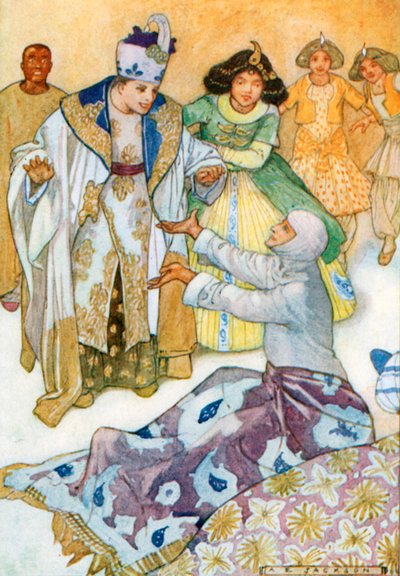"Fui eu que morri primeiro" (litografia a cores) de Albert Edward Jackson