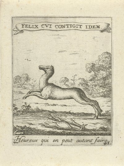 Springend hert
Moraliserende liefdesemblemen (título da série)
Moraliserende liefdesemblemen (título da série) de Albert Flamen