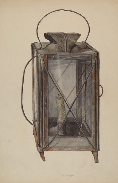 Lanterna para vela de Albert Geuppert
