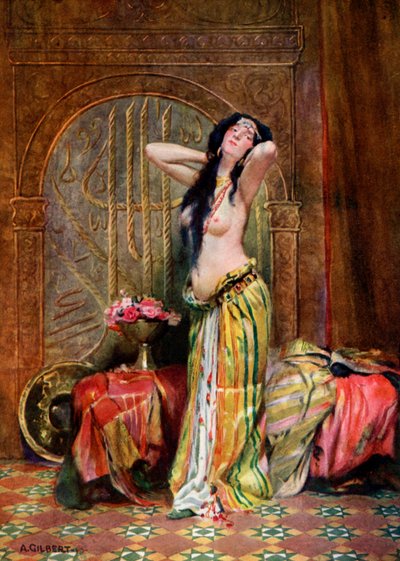 Garota Oriental, 1908-1909. de Albert Gilbert