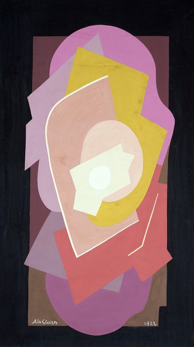 Composição cubista de Albert Gleizes