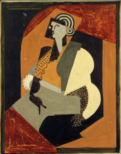 Mulher sentada de Albert Gleizes