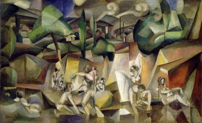 Os Banhistas de Albert Gleizes