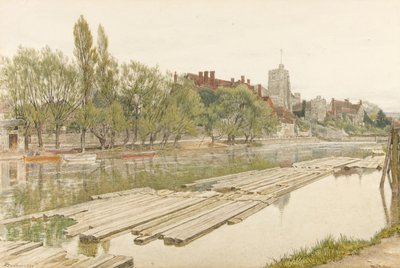 All Saints Church Maidstone de Albert Goodwin