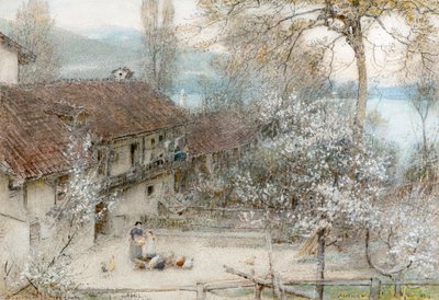 Baveno Lago Maggiore de Albert Goodwin