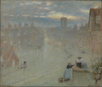 Bewdley sobre Severn de Albert Goodwin