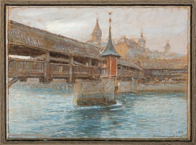 Ponte da Dança da Morte, Lucerna de Albert Goodwin
