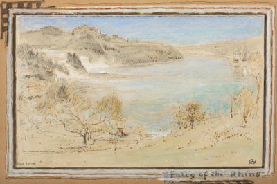 Cataratas do Reno de Albert Goodwin