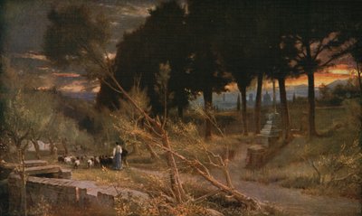 Florence: Evening, 1896, c1930. de Albert Goodwin