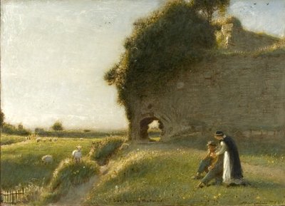 Amor entre as ruínas, Pevensey de Albert Goodwin
