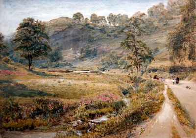 Matlock (aquarela sobre papel) de Albert Goodwin