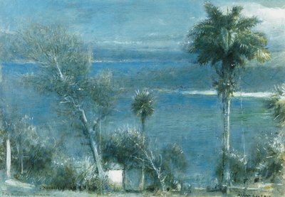 Luar em Port Antonio, Jamaica, de Albert Goodwin