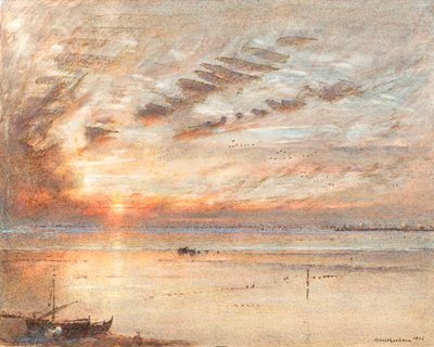 A cidade no mar de Albert Goodwin