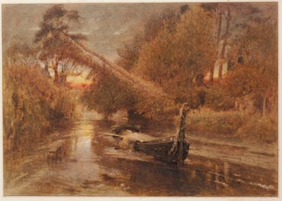 A Senhora de Shalott de Albert Goodwin