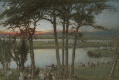 A Via do Rio, para Oeste de Albert Goodwin