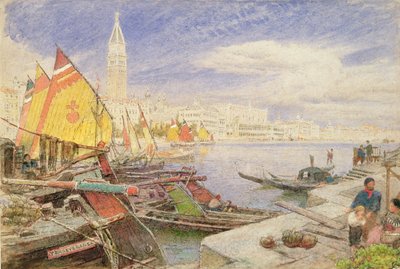 Veneza, 1893 de Albert Goodwin