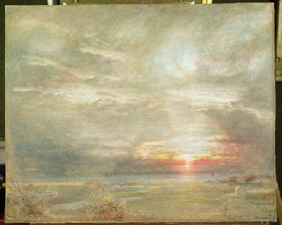 Veneza do cemitério hebreu de Albert Goodwin