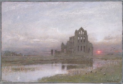 Abadia de Whitby de Albert Goodwin