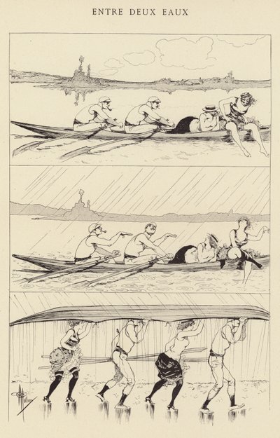 Entre duas águas de Albert Guillaume