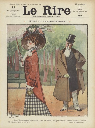 Ilustração para o riso de Albert Guillaume