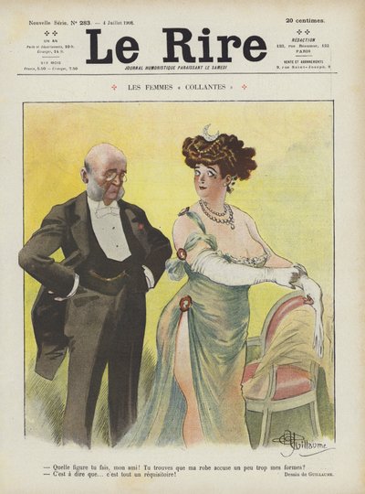 Ilustração para o riso de Albert Guillaume