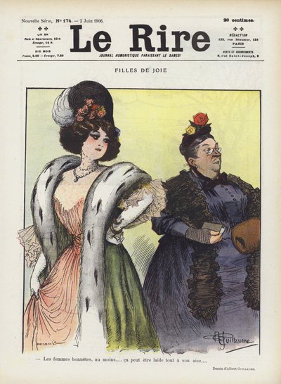 Ilustração para o riso de Albert Guillaume