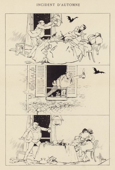 Incidente de outono de Albert Guillaume