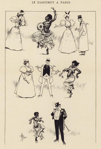 Daomé em Paris de Albert Guillaume