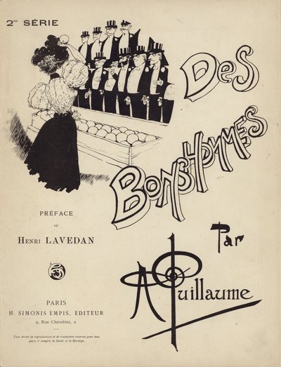 Folha de rosto de Albert Guillaume