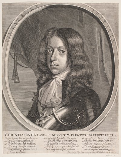 Christian V como príncipe herdeiro de Albert Haelwegh