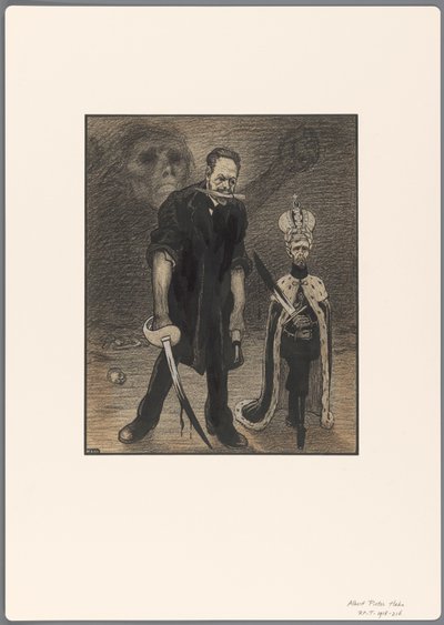 Projecto de caricatura política: a Revolução Russa de Albert Hahn (I)