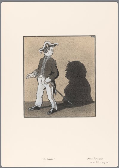 Design para um cartoon político: The Shadow de Albert Hahn (I)