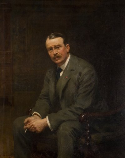 Sir Alfred Herbert (18661957), c.1914 (óleo sobre tela) de Albert Henry Collings