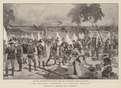 As defesas coloniais da Grã-Bretanha de Albert Henry Fullwood