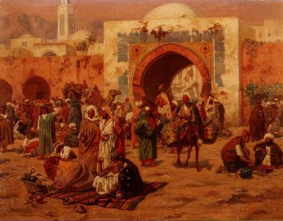 No portão da cidade de Albert Joseph Franke