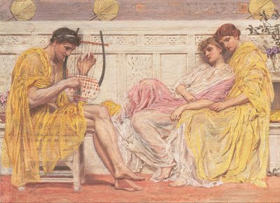 Um músico de Albert Joseph Moore
