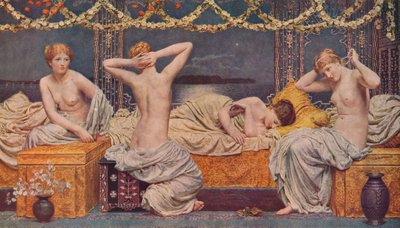 Uma noite de verão, 1890, 1938 de Albert Joseph Moore