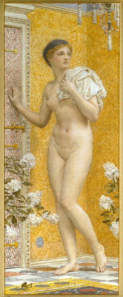 Um quarto amarelo de Albert Joseph Moore